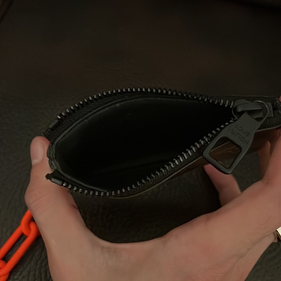 Louis Vuitton x Virgil Abloh Monogram logo Solar Ray Key coin pouch wallet NEW - Picture 11 of 14